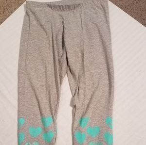 Girls SO Heart Leggings Size 14